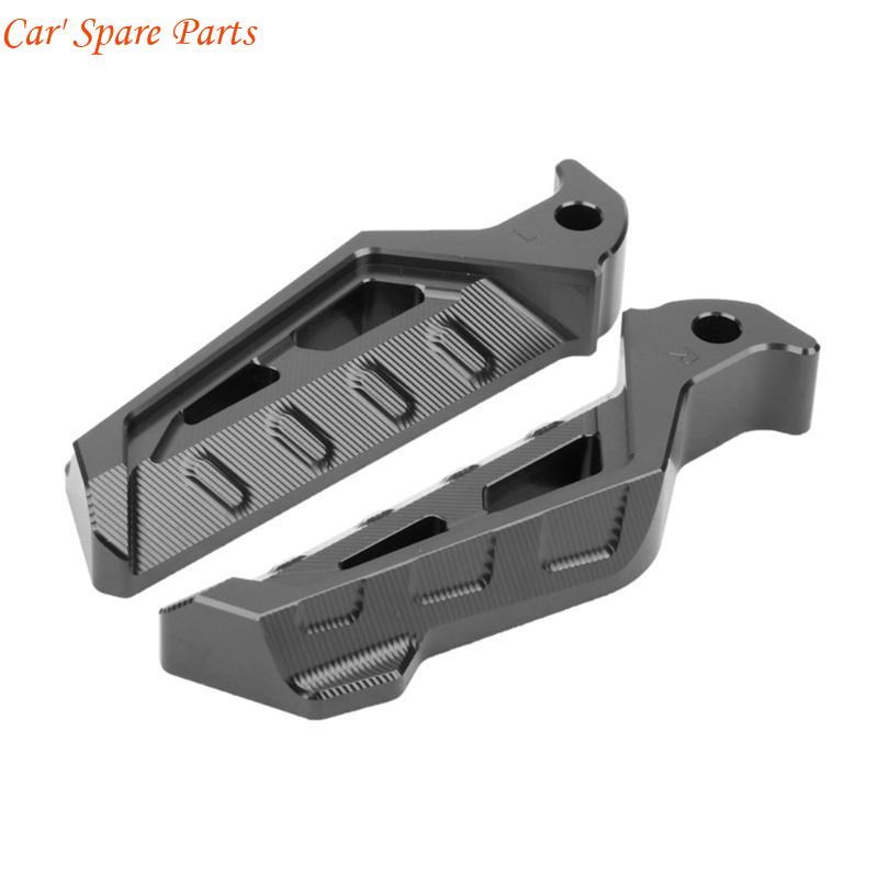 Y4UA 1 Pair Stylish Rear Pedals Lightweight Rear Pedals Motorcycle Modified Rear Pedals Aluminum Alloy Suitable for NMAX155