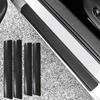 4× Car Door Plate Sill Scuff Cover Anti-Scratch Sticker Carbon Fiber Accessories
