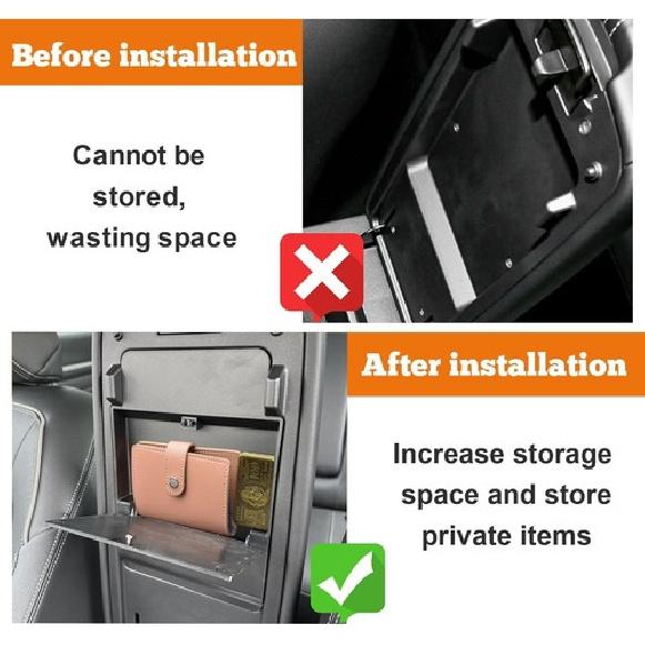 Center Console Hidden Storage Box Car For Nissan Altima - 2024 2025