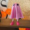 Ghost Wearing Cloak Ornament Halloween Haunted House Parties Themed Statue Multi-Functional Holiday Decor