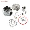 49mm / 12mm 90cc Big Bore Zylinderkit & Rennkurbelwelle Für Peugeot XPS XP6 XR6 AM6 50cc Minarelli 2-Takt