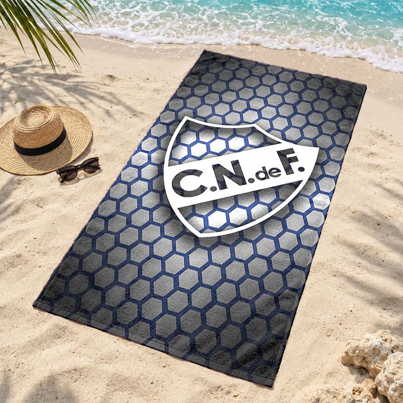 Club Nacional Football Microfiber Beach Towel Quick Dry Sand Free Lightweight Beach Towels for Travel Swimming Camping
