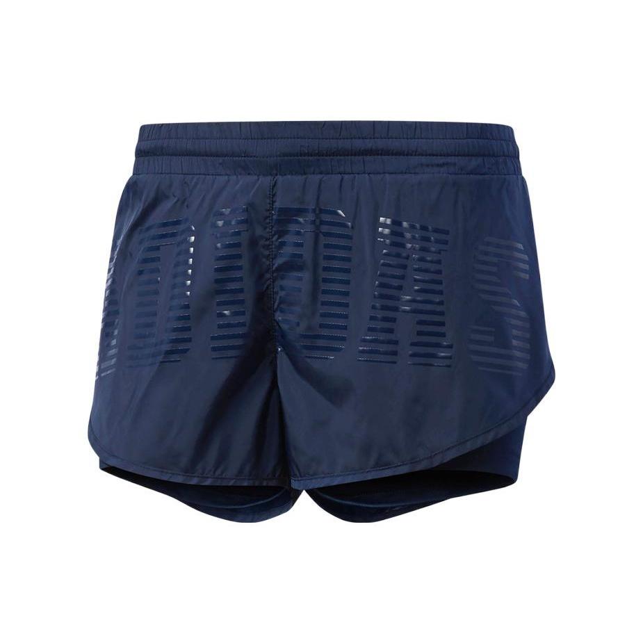 (WMNS) adidas Straight-Leg Sports Woven Shorts Asia Sizing Blue Women s BK5146 XL