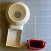 Reusable Drill Dust Collector Box - Magnetic Chip Containment Case with Guide Sleeve for Clean Ceiling / Wall  Drilling
