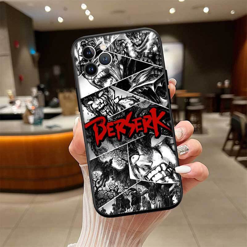 Berserk Guts Case for Samsung Note 20 10 S25 Plus Ultra Lite FE M20 M21 M30 M31 M51 A11 A26 A51 A52 A53 A56 A70 A71 A72 A73