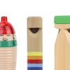Kreative Holz-Percussion-Instrumente für Kinder - Musikalisches Kunstset Junge Musiker
