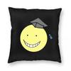 Assassination Classroom Octopus Koro Sensei Square Pillowcase Pillow Cover Cushion Throw Pillow for Home Sofa Living Room