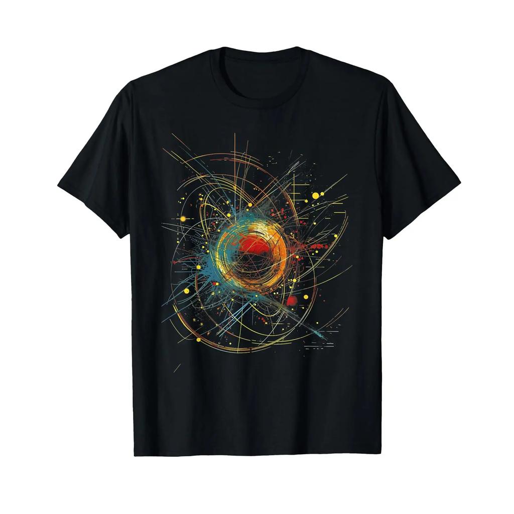 Higgs Boson Particle Quantum Theory Sci Fi Lovers T Shirt Vintage Slightly Designer Clothes Comfortable Unisex Stylish