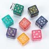7PCS New Acrylic Star Dice Set D4 D6 D8 D10 D12 D20 8 Colors Dice For Table Games Polyhedral Table Games Dice Gift