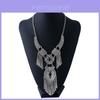 Etnický styl Simulovaný drahokam Dekorace Dámský náhrdelník s designem třásní Pro nadšence do Boho módy