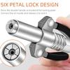 Grease Gun Coupler, Grease Joint Fittings, High Pressure Grease Nozzle Fittings, Compatible With All 1/8" NPT Grease Guns
