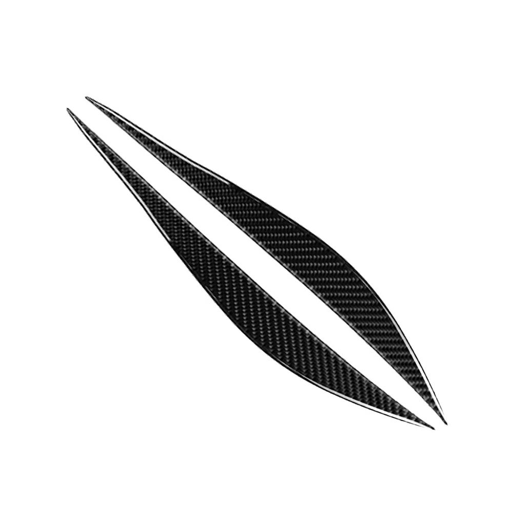 Carbon   Hdlight Eyebrows Eyelids Trim Eye Lid Cover Decoration Styling Sticker 1 Pair for   F30 F31 F32 F33 F34 (2012-2020)
