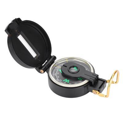 Outdoor American Military Portable Folding Lens Compass for Outdoor Camping Hunting Hiking