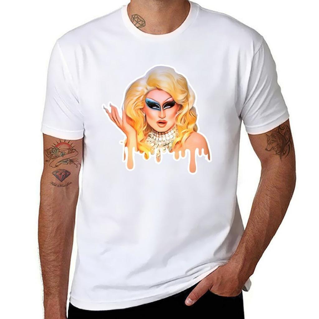 Gottmik Trains For Days Makeup Artwork Tshirt Summer Holiday Casual Tee