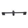 Shower Slide Bar Round Metal Handheld Shower Sliding Bar with   Shower Head Holder for Bathroom 40cm