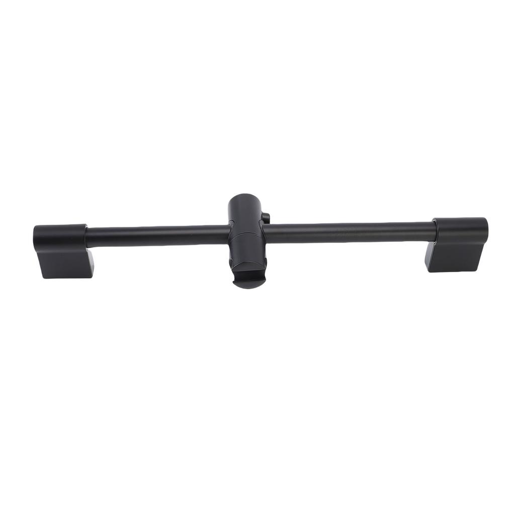 Shower Slide Bar Round Metal Handheld Shower Sliding Bar with   Shower Head Holder for Bathroom 40cm
