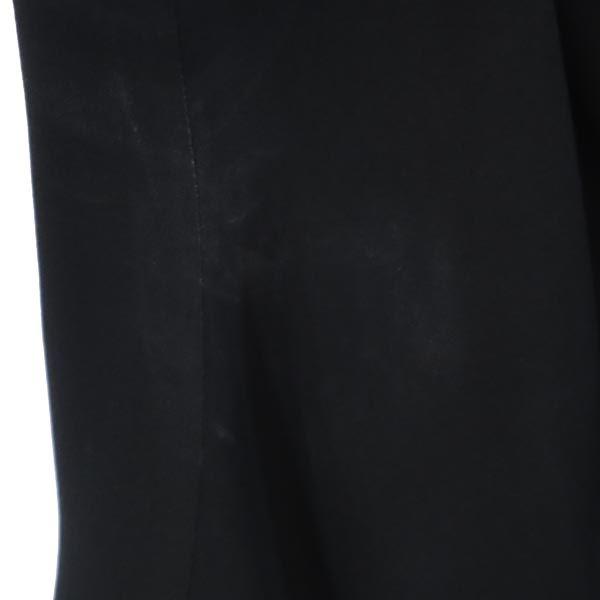 Armani Collezioni Silk Tank Top 44 Black Series Cut and Sew Back Zip Women Used