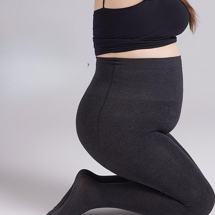 Women's Bare Leg Effect Plus Size Pantyhose Non-Slip Drop-Free One-Piece Stockings for Spring Autumn Winter