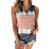 Women's Plus Size Camisole Summer Casual T-shirt Striped Printing Vest