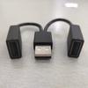 USB Splitter Cable 1 Male Plug To 2 Female Socket USB Extension Line Charging Cord Power Adapter Converter Splitter
