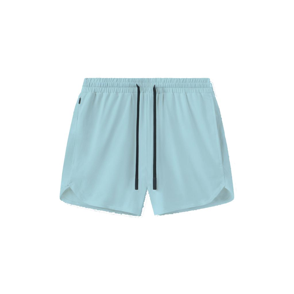 Sportliche Schnelltrocknende Dreipunkt-Shorts für Herren, Atmungsaktiv, für Outdoor-Laufen, Training, Fitness, Einfarbige Basketballshorts