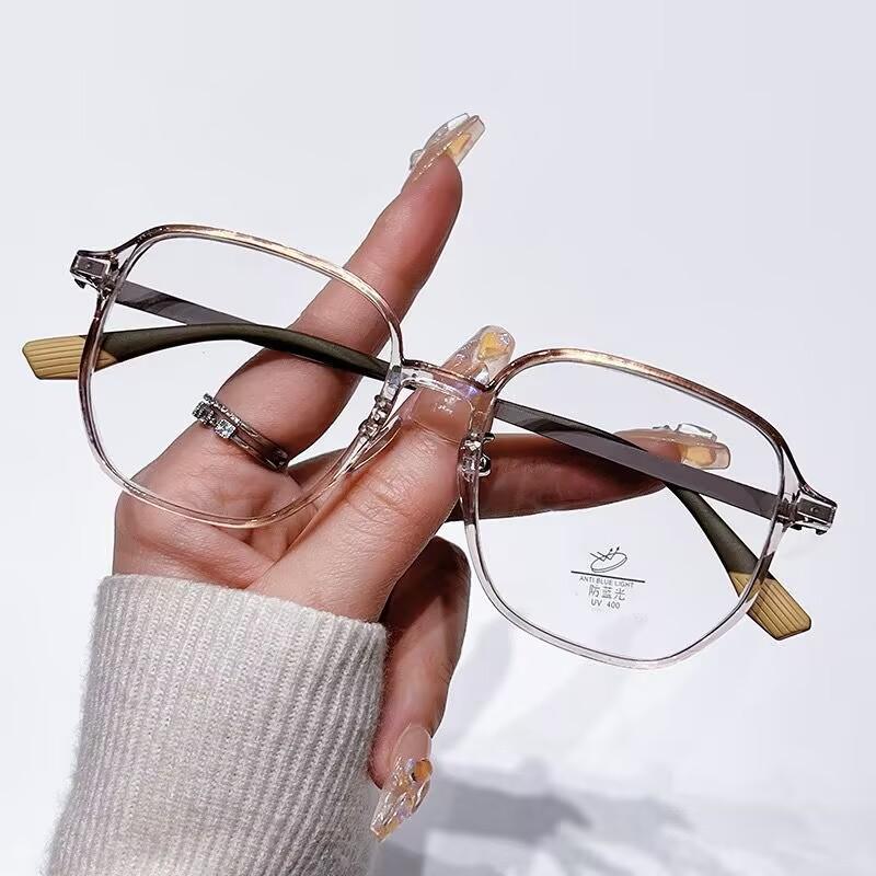 Unisex New Style Reading Glasses Men Women Ultralight Square Frame Presbyopia Prescriptions Fashion Oversized Far Sight Eyewear