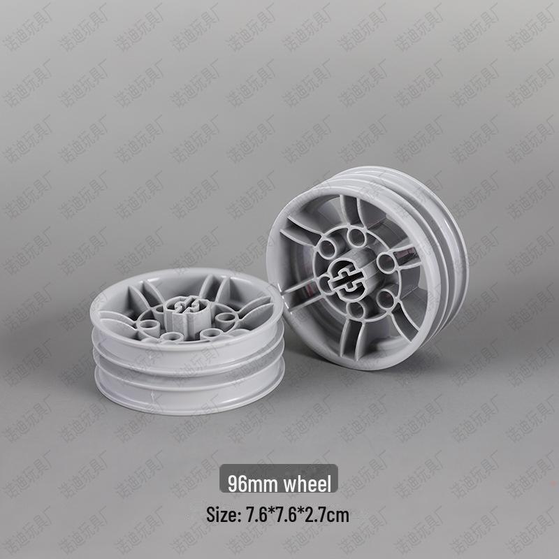 Kompatibilní stavební bloky s velkými částicemi: Příslušenství pro výuku mechanických převodů a robotů (9656 sypkých kusů)