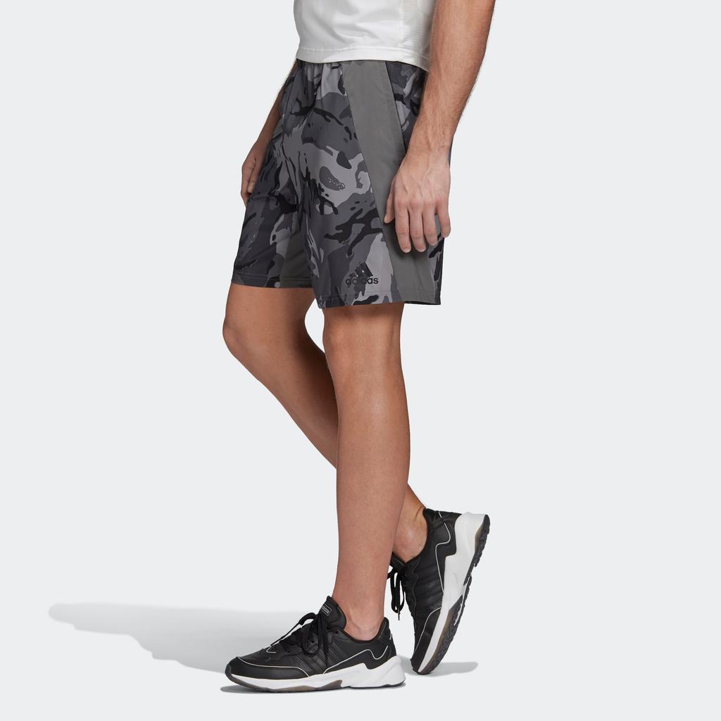adidas Camouflage Loose Breathable Shorts Men Shorts Light-Gray GD5287