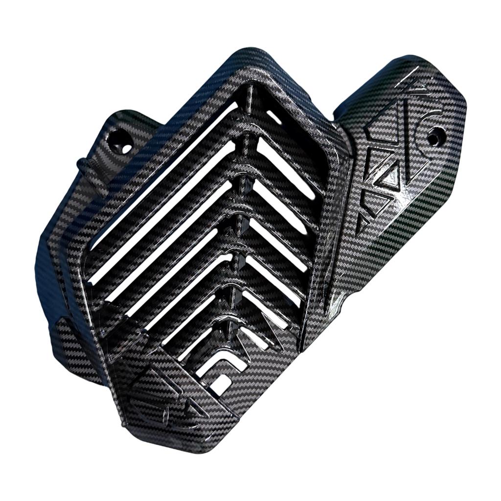 Heavy Duty Lightweight ABS Radiator Mesh Shield Guard Carbon Finish Look Suitable for X-ADV160 Motorcycles Upgrading Kit