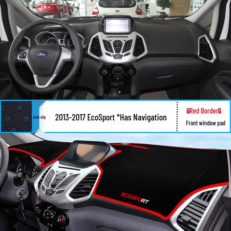 

Ford EcoSport Dashboard Anti-Glare Sunshade Mat - Heat Insulation & Sun Protection