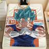 Dragon Ball Character Print Flannel Blanket High Quality Comfortable for All Seasons Home Decor Warmth and Comfort Perfect for Christmas Gifts