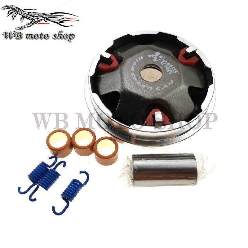 High Performance KOSO Variator Kit with Roller Weights Drive Pulley for GY6 50cc 139QMB 139QMA Dio 50 ZX AF28 Scooter Moped ATV
