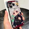Love And Deepspace Cute Soft Phone Case for iPhone 16 16E 17 Air 15 Pro Max 14 Plus 13 Mini 11 12 7 Black Cover Back Shell
