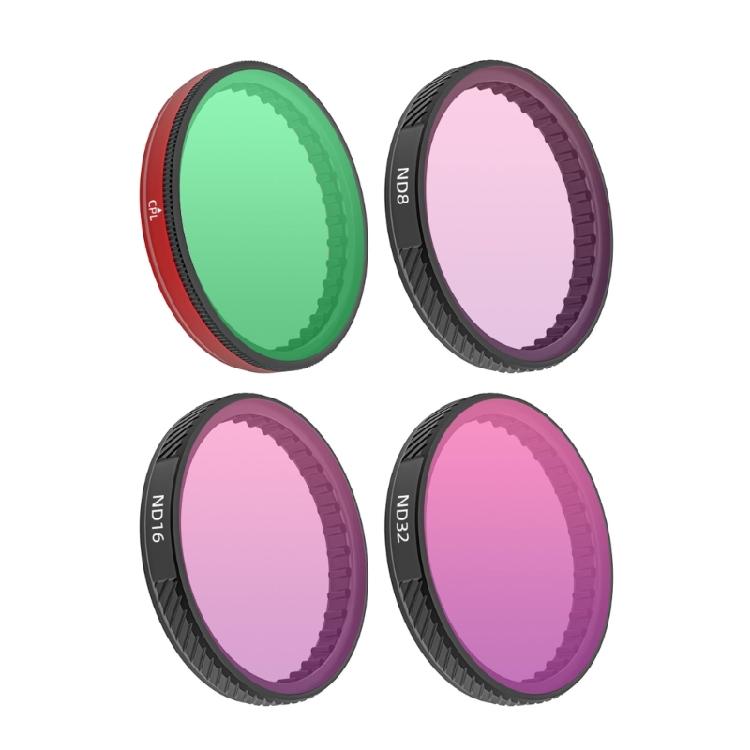 Professional Lens Filter Kit for Action 5Pro/4/3, Includes MCUV ND8 ND16 ND32 ND64 CPL PL Camera Filters