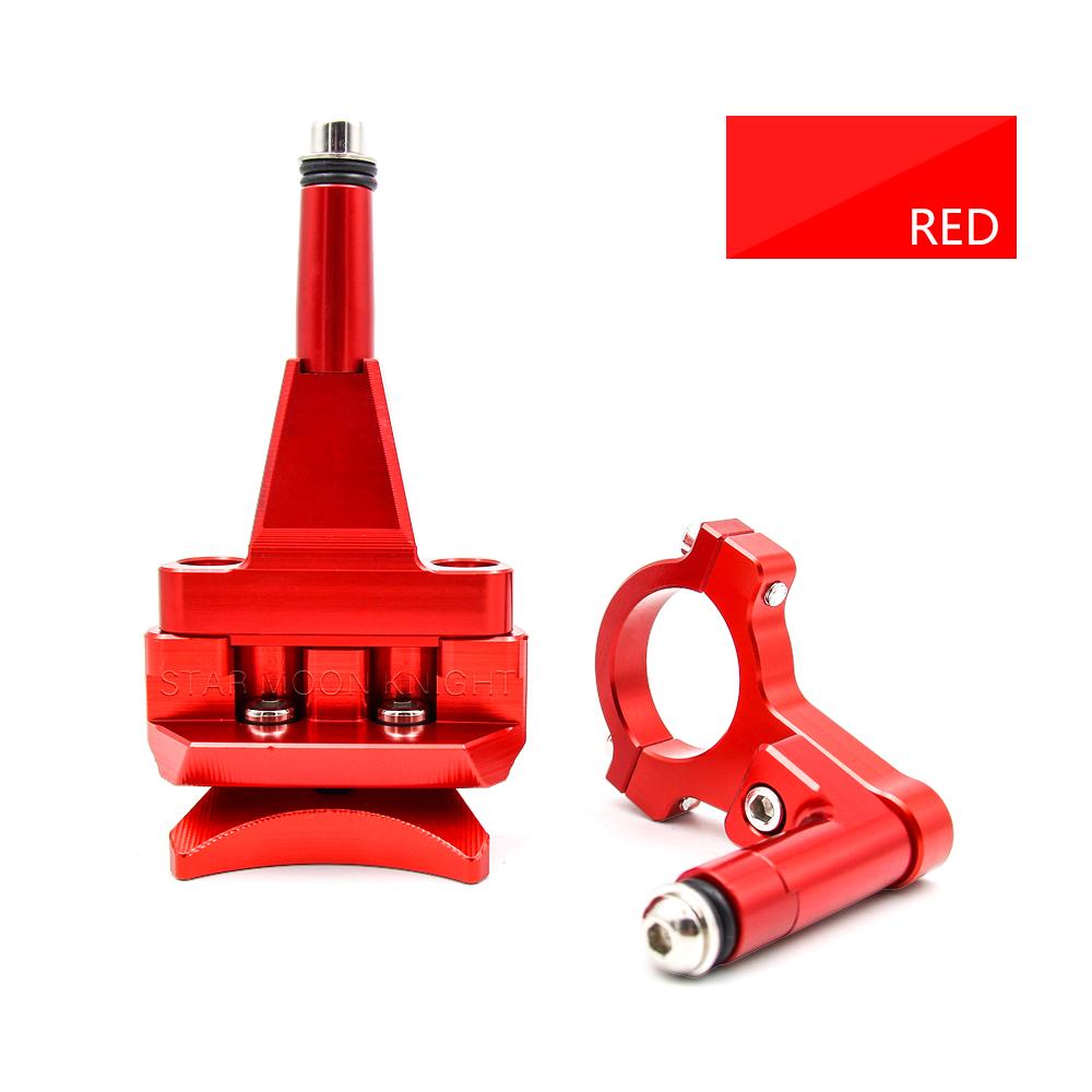 Příslušenství pro motocykly Stabilizace řízení Držák držáku tlumiče CNC hliník pro Kawasaki Ninja 400 Ninja400 EX400 2018-2022
