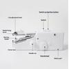 Handheld Electric Sewing Machine Mini Portable Sewing Machine Convenient Clothing Sewing Tool