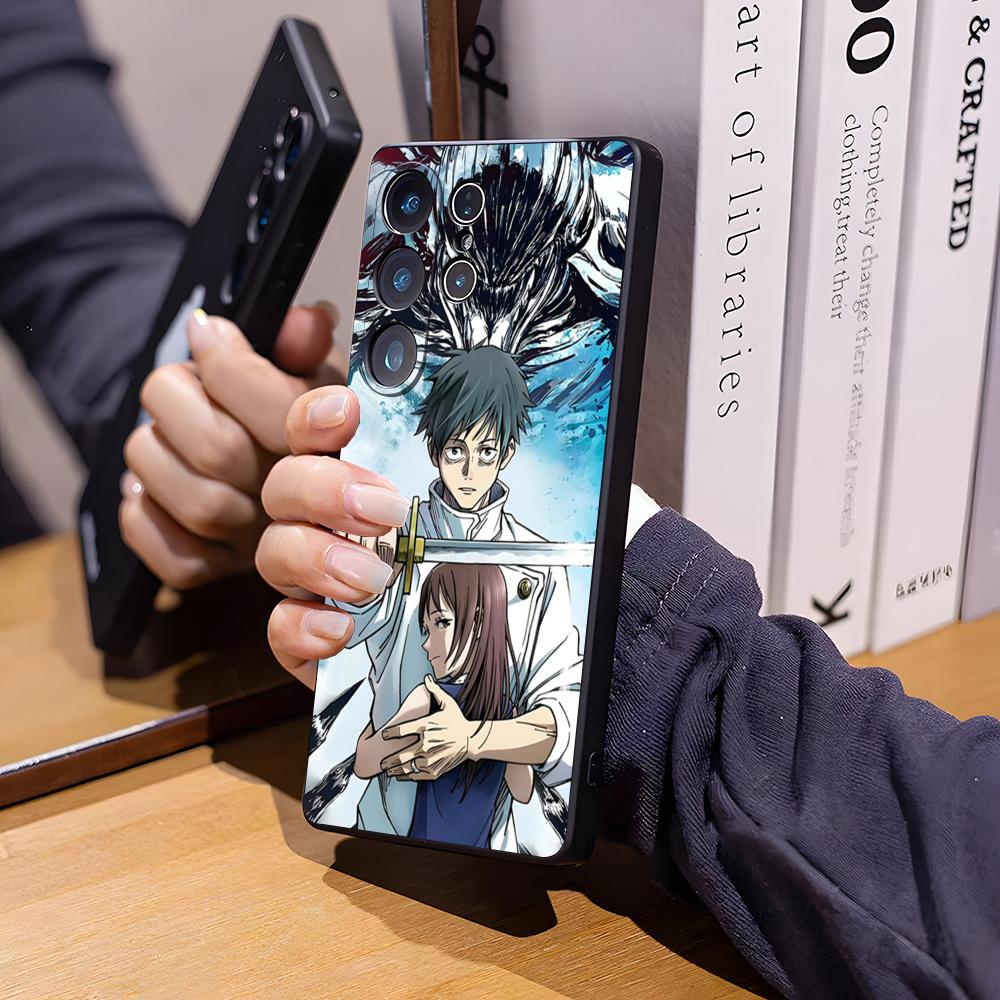 Ujutsu Kaisen Yuta Okkotsu Handyhülle für Samsung S26 Ultra S25 Edge Ultra S23 S22 S21 S20 Ultra Plus S24 Fe Hülle