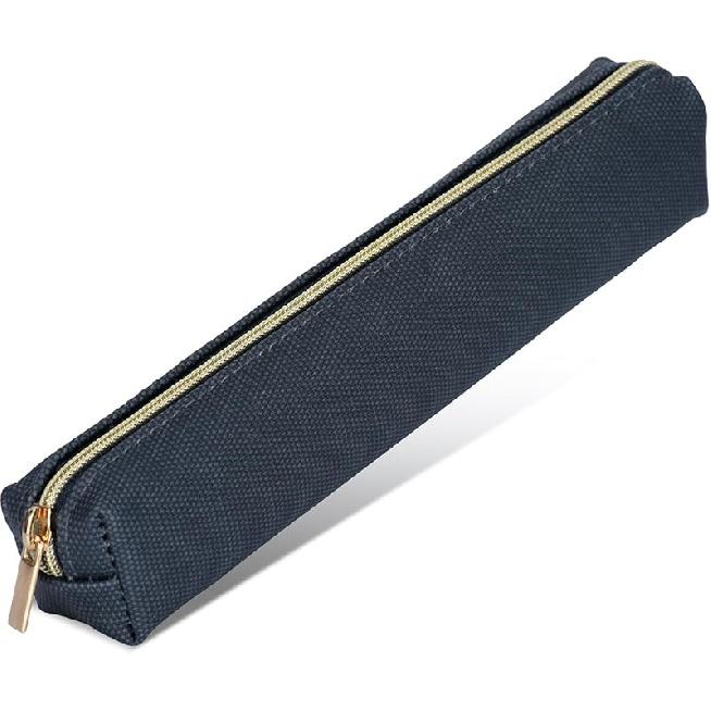 Small pencil case, Pen case small for adult. Pencil case small .Green Calssic small pen bag big