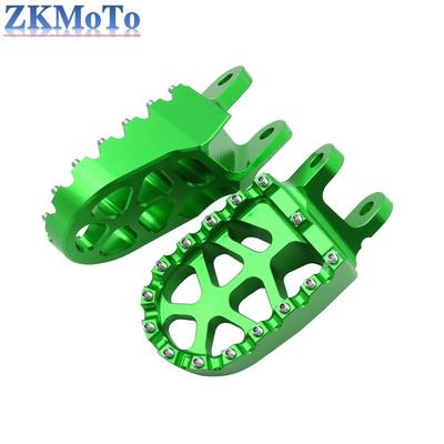 Repose-pieds Repose-pieds Repose-pieds Pédale CNC Moto Pour KAWASAKI KLX250R KLX250 KLX250S KLX250SF KLX300R KLX650 KLX650R KLR650 pièces