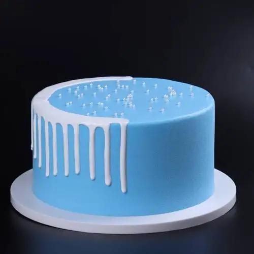 6-8 Zoll Simulationskuchenmodell Kuchendekorationswerkzeuge Form Kunststoff DIY Fälschungskuchen Nacktes Fenster Musterdisplay Heimdekoration Neu