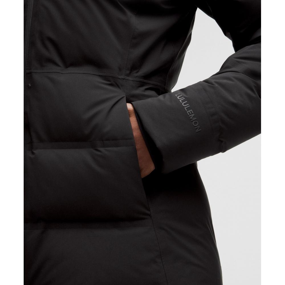Lululemon Stretchseal  Sleet Street 600 Down Fill Jacket Black