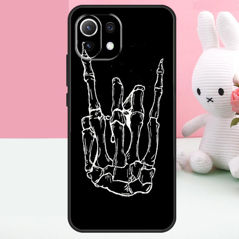 Punk Rock Case For Xiaomi 15 13 14 Ultra 13T 14T 15T Pro 17 Pro Max POCO X7 Pro X5 X6 F5 F6 F7 Funda
