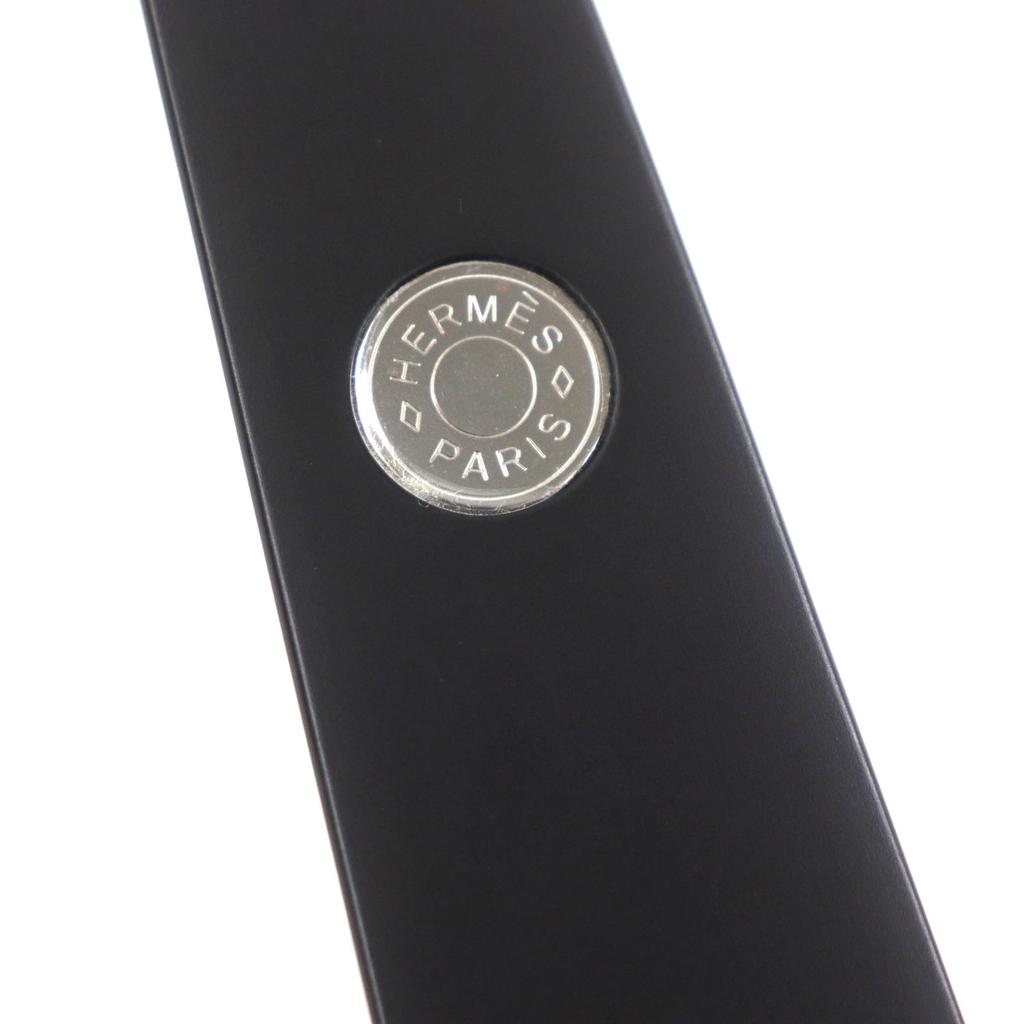 Doskonałe HERMES Inne akcesoria Czarny brązowy drewniany męski 052052ZH Używany