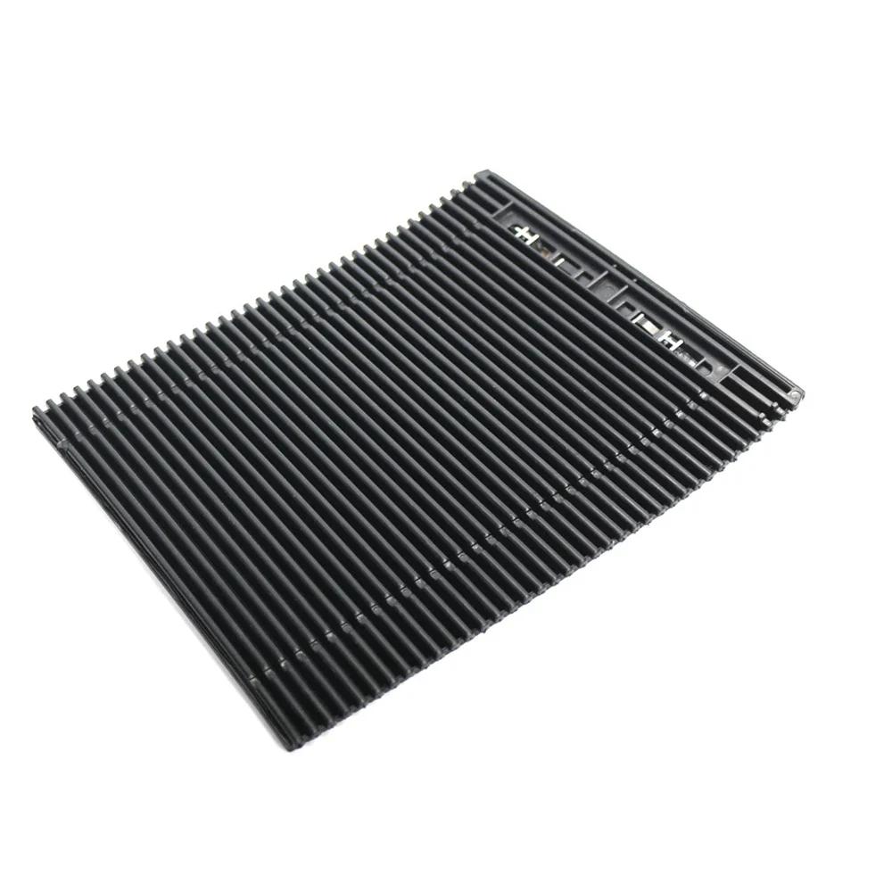 Interior Car Armrest Central Console Drink Cup Holder Cover Trim Zipper Rolling Curtain For Volkswagen CC Passat B6 B7 CC