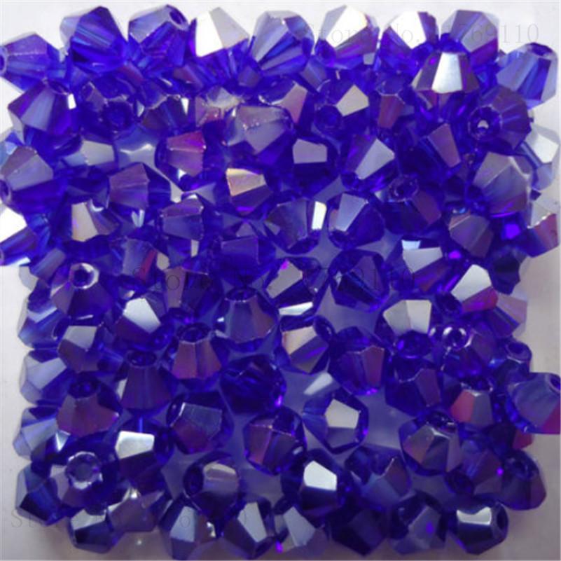 Isywaka Sale U Pick Color 3mm 4mm 6mm 8mm Bicone Austria Crystal Bead Charm Glass Bead Loose Spacer Bead for DIY Jewelry Making