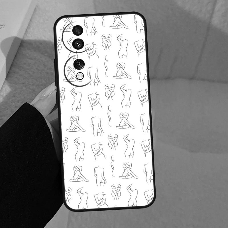 

Sexy Nude Women Art For Honor Magic 8 7 6 5 Lite Case For Honor 400 Pro 200 50 70 90 X8c X8b X9d X9b X9c Win RT Honor 200