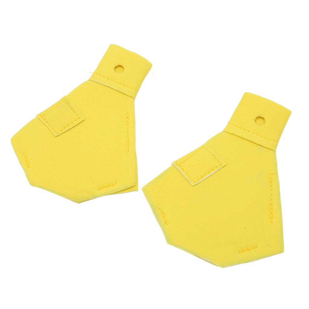 Pet Duck Shoes Soft Cushioning Stable Support Paw Protector Duck Protective Boots for Goose Yellow