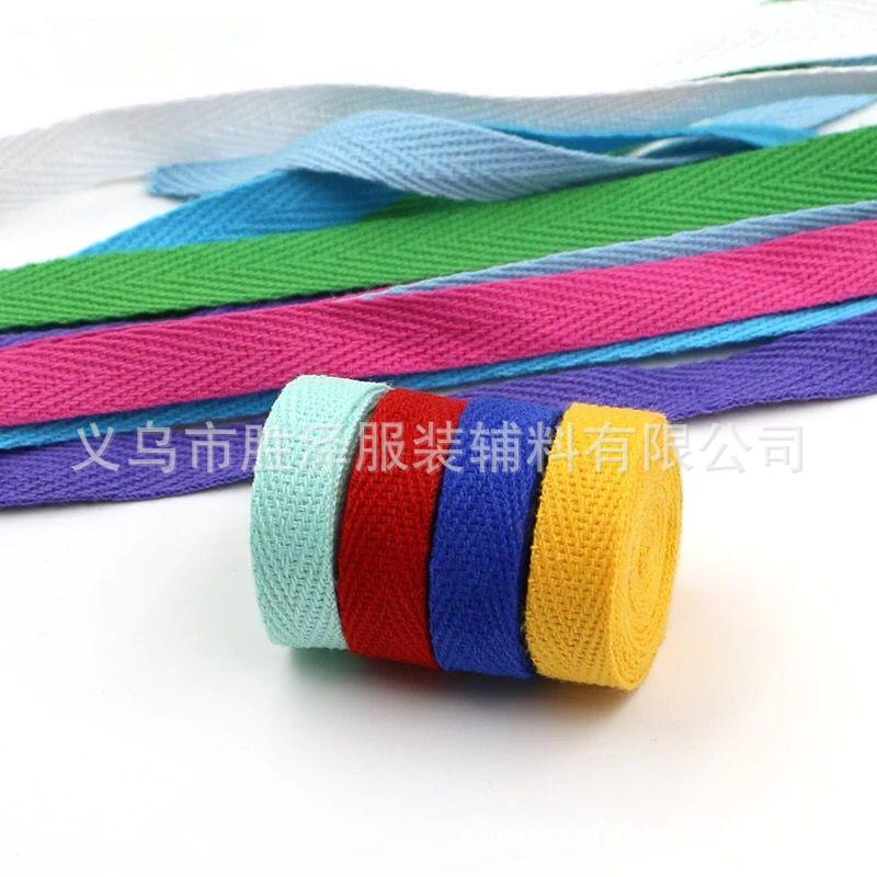 Supply 1Cm Herringbone Pattern Hemming Belt, Plain Weave Belt, Webbing Plain Weave Webbing Cotton Belt