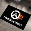 O-Overwatch Games LOGO Kitchen Mat Cheaper Anti-slip Modern Living Room Balcony Printed Modern Home Decor