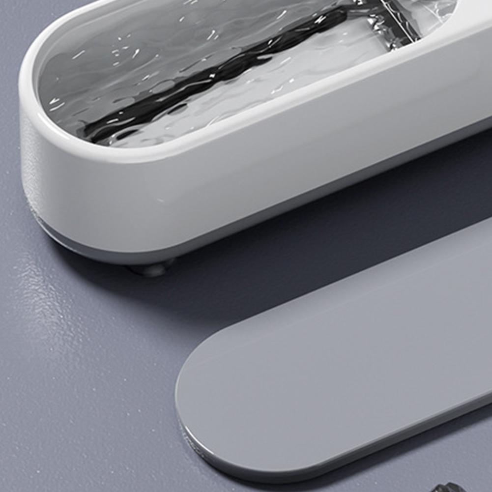 Macchina Pulitore per Gioielli a Ultrasuoni Portatile Pulitore per Occhiali Macchina Pulitore per Apparecchi Ortodontici Vibrazione ad Alta Frequenza per Monete Protesi Dentarie